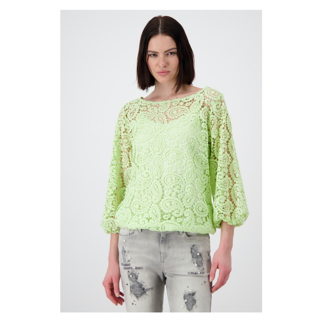 Monari - Damen Pullover - Grün - Größe: 36 - bei Tara-M