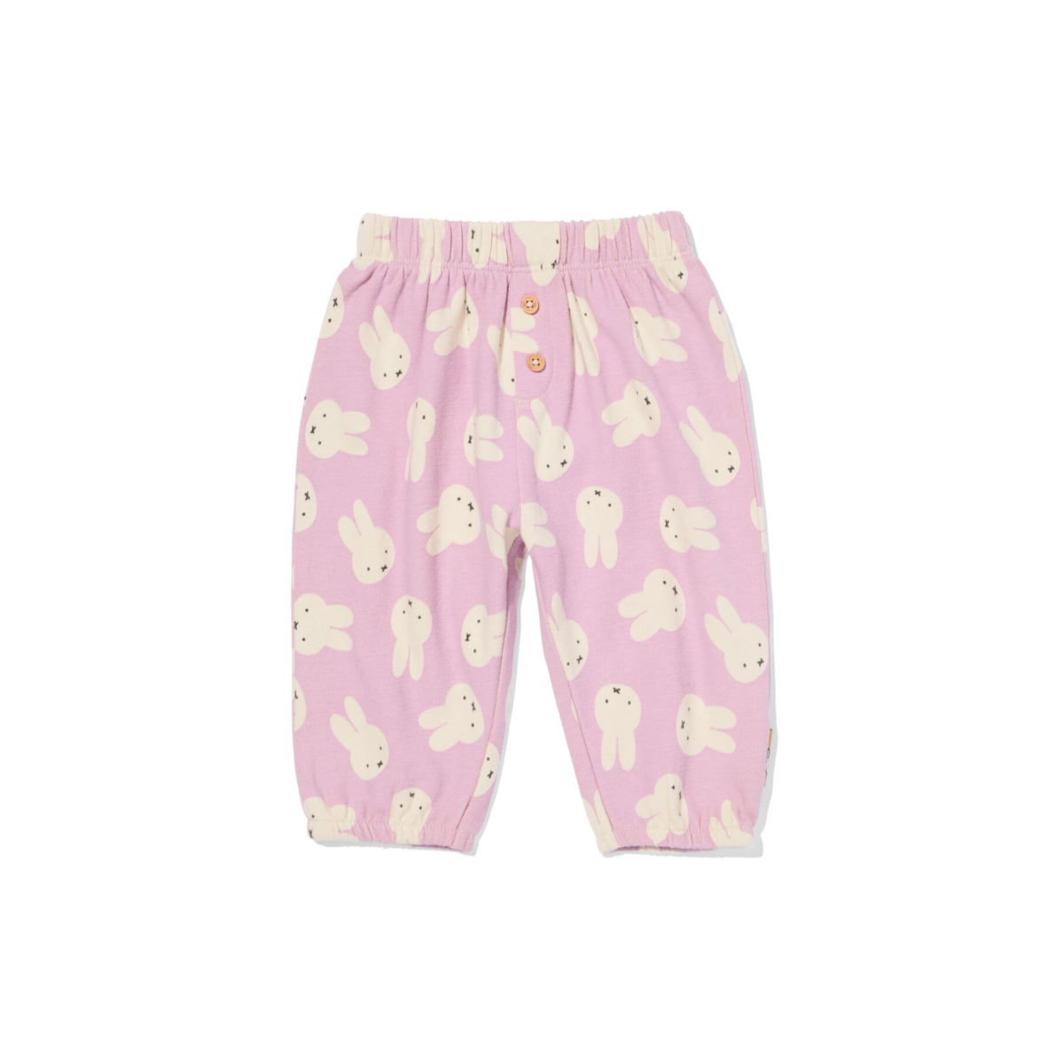 HEMA Nijntje newborn broek comfy fit jersey paars (paars)