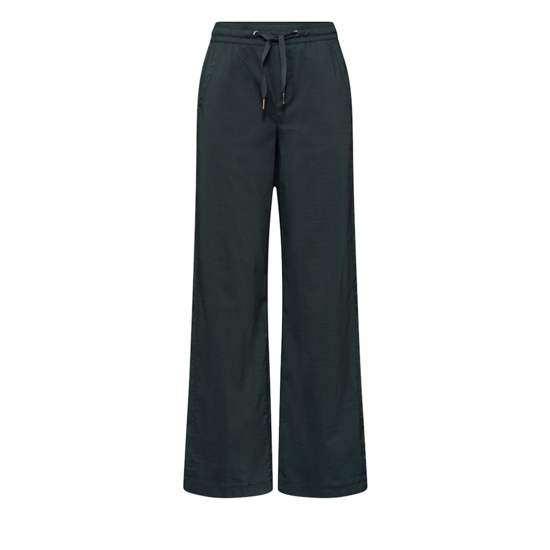 Street One - Damen Hose - deep bound green - Größe: 36-30 - bei Tara-M