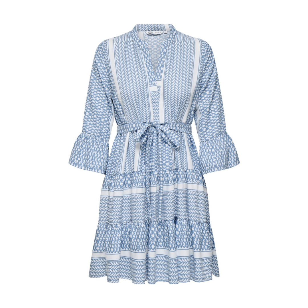 Only - Damen Kleid - Blau - Größe: S - bei Tara-M