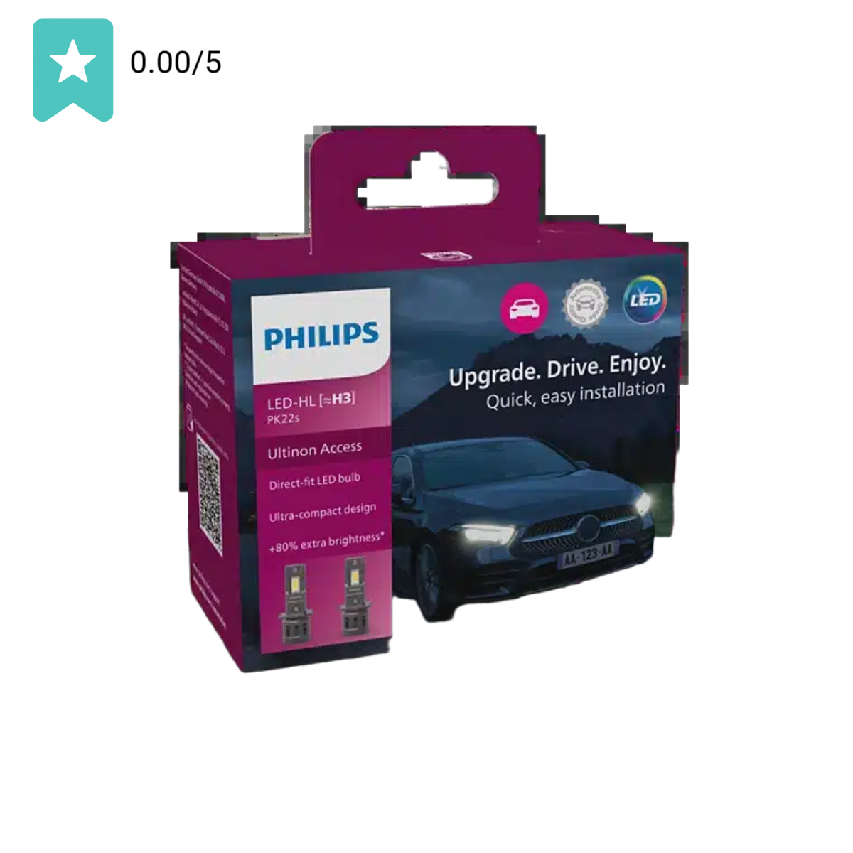 Philips Ultinon Access LED H3 - 11336u2500cx - Set 2 Stuks | Autolampen | Dutch Performance Products