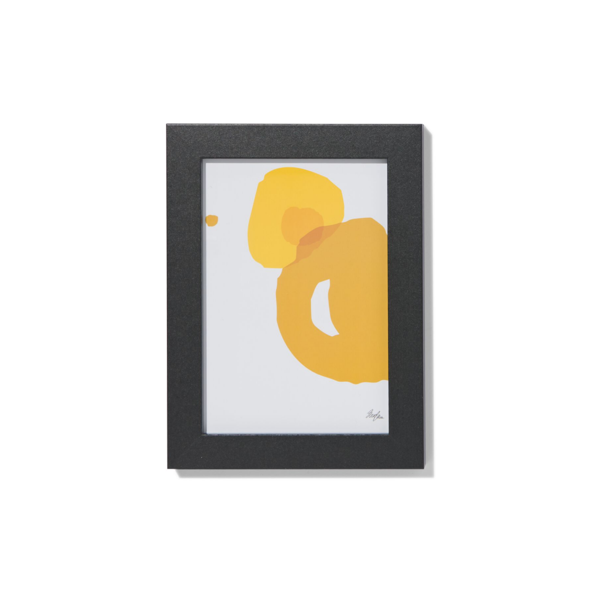 HEMA Fotolijst 10x15cm zwart hout zwart (zwart)