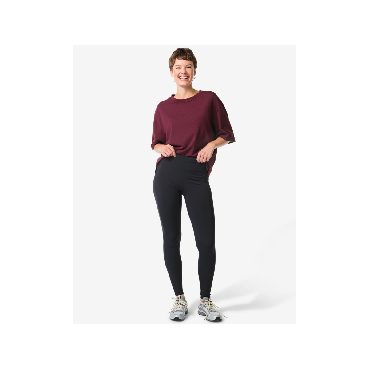 HEMA HEMA Dames Sportlegging Zwart (zwart)