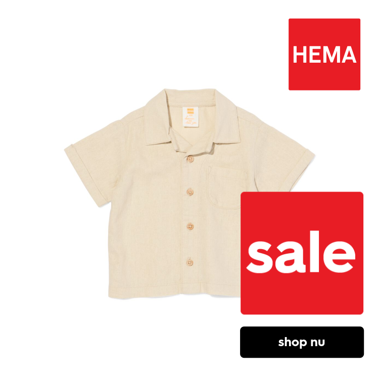 HEMA Babyblouse zand (zand)
