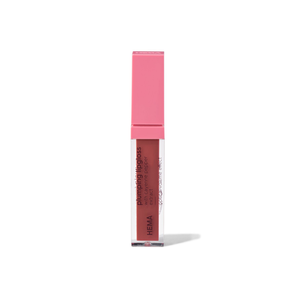 HEMA HEMA Lipgloss Plumping Donkerroze