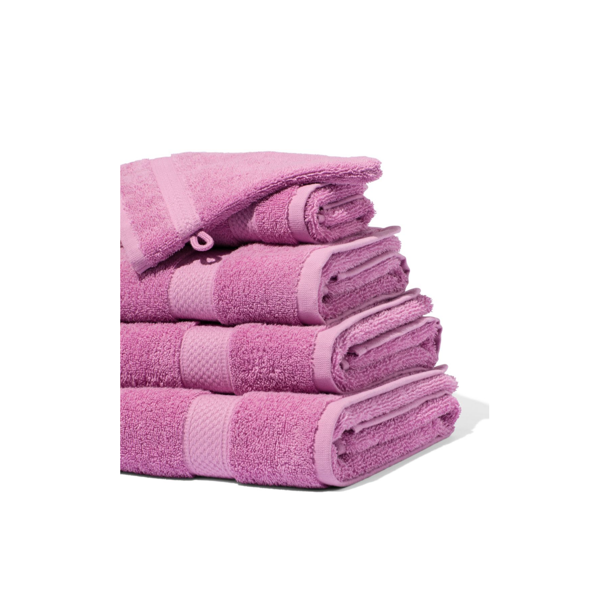 HEMA Handdoeken - zware kwaliteit violet paars (violet paars)