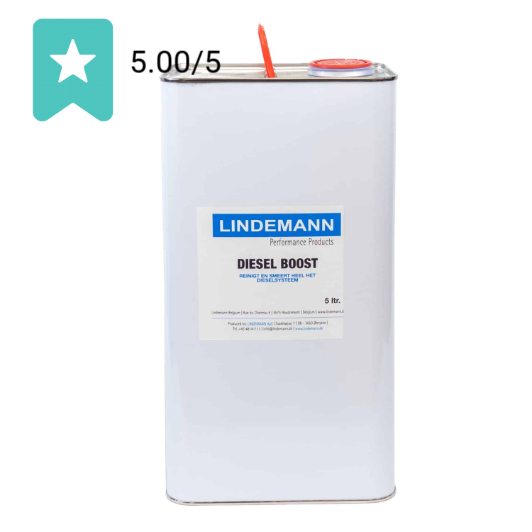Lindemann Diesel Boost 5 Liter / diesel additief & cetaanverhoger | Dutch Performance Products
