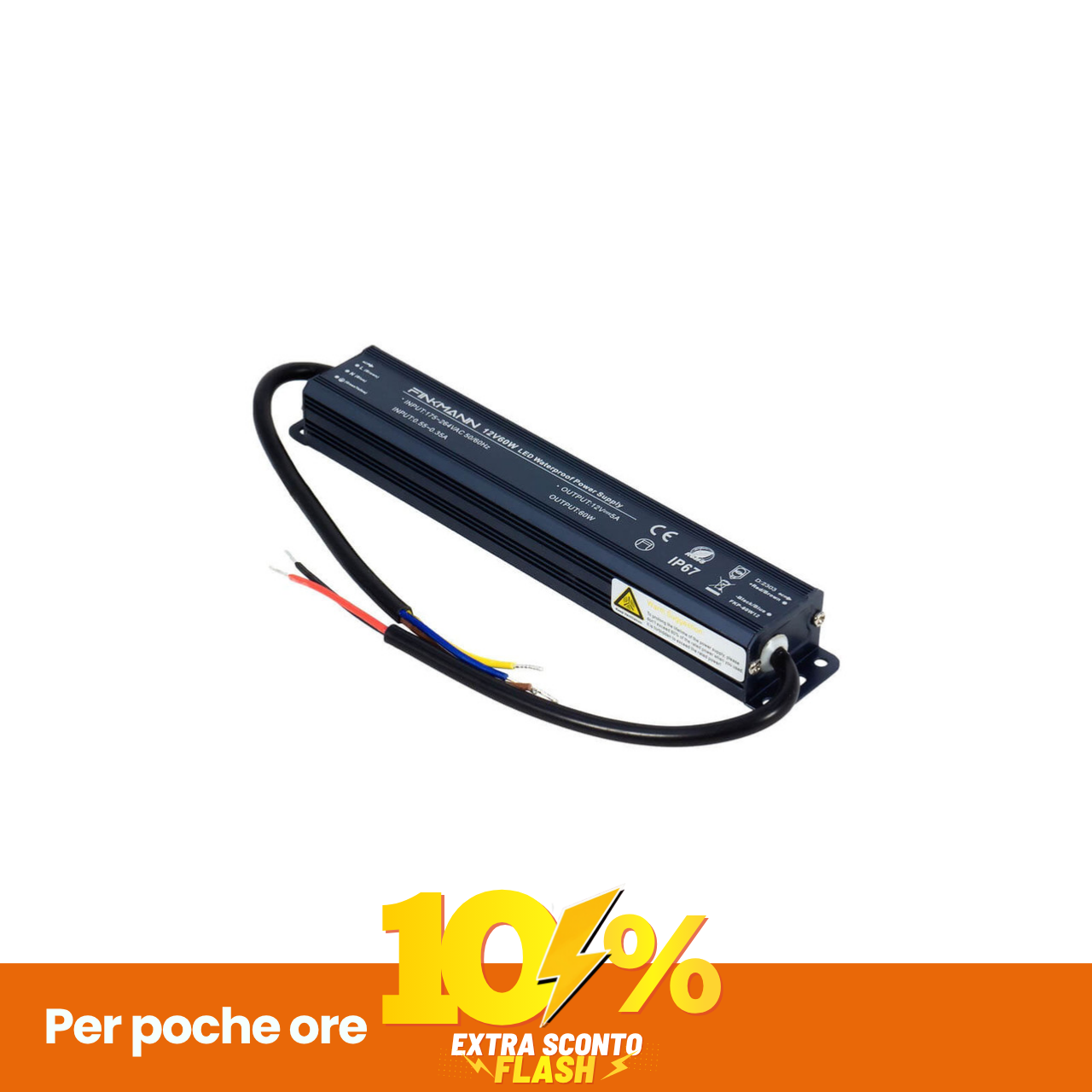 Alimentatore Finkmann 60W 12V IP67-image