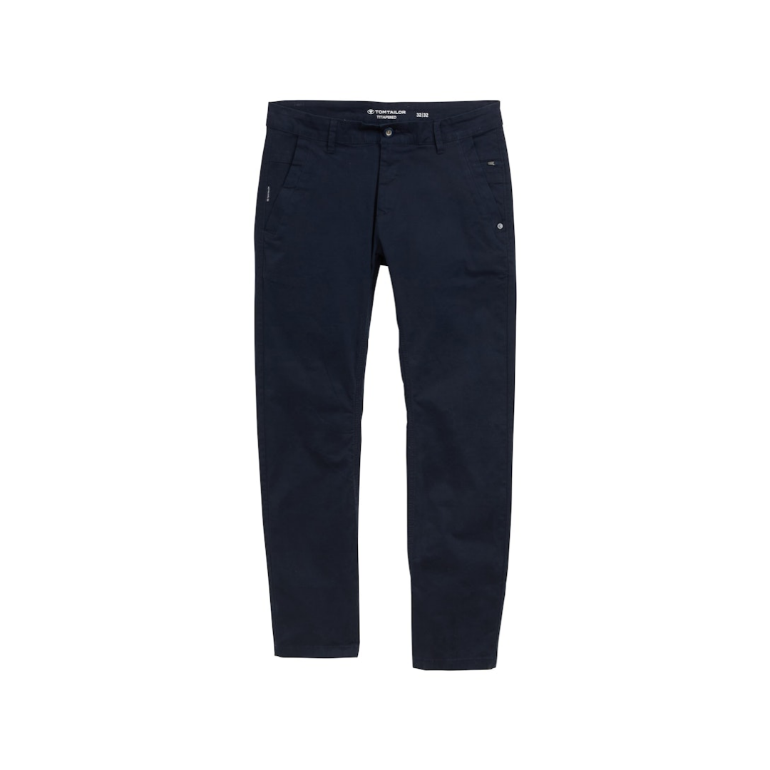 Tom Tailor Tapered Chino Hose Sky Captain Blue