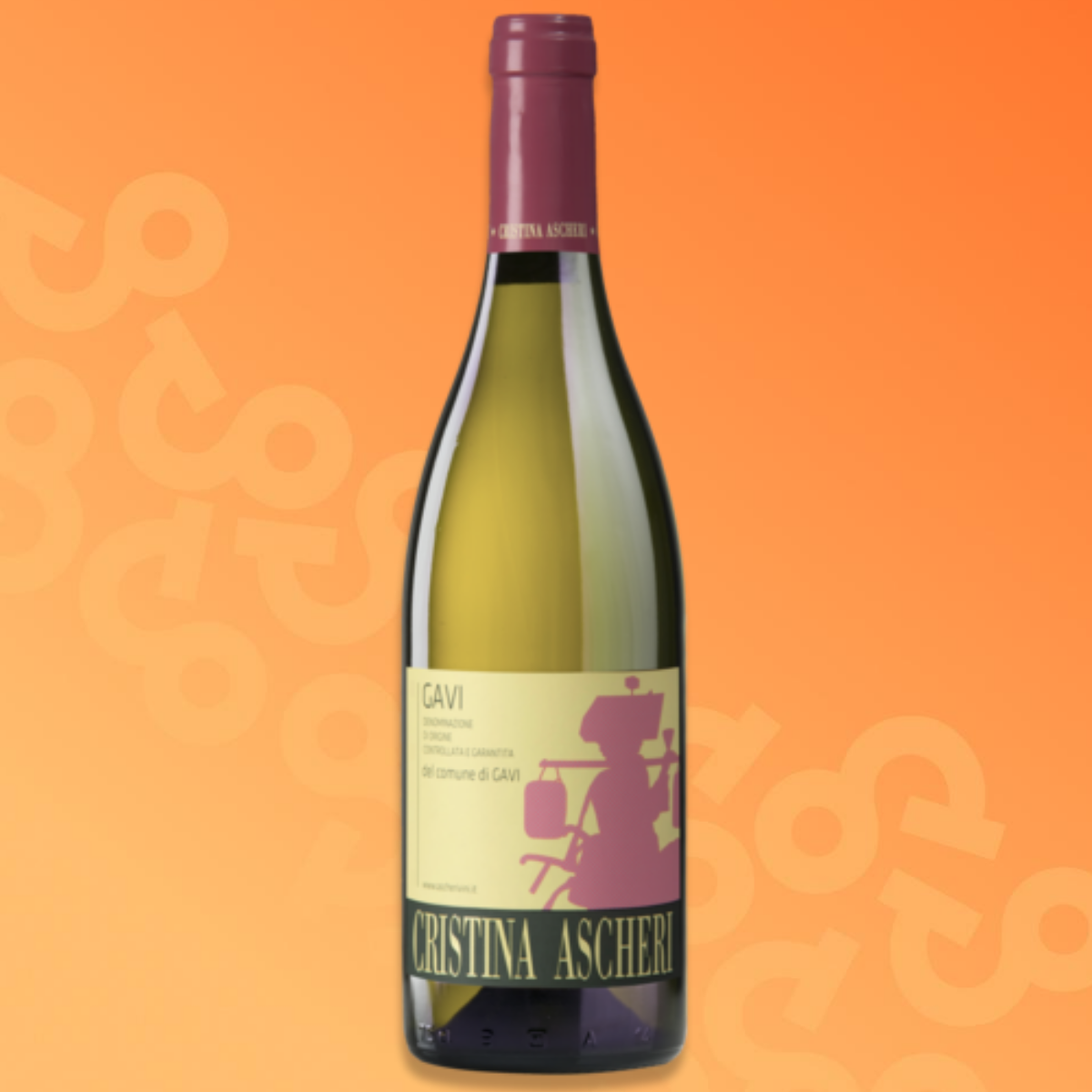 Bottiglia Ascheri Gavi Comune di Gavi Cristina 75 cl