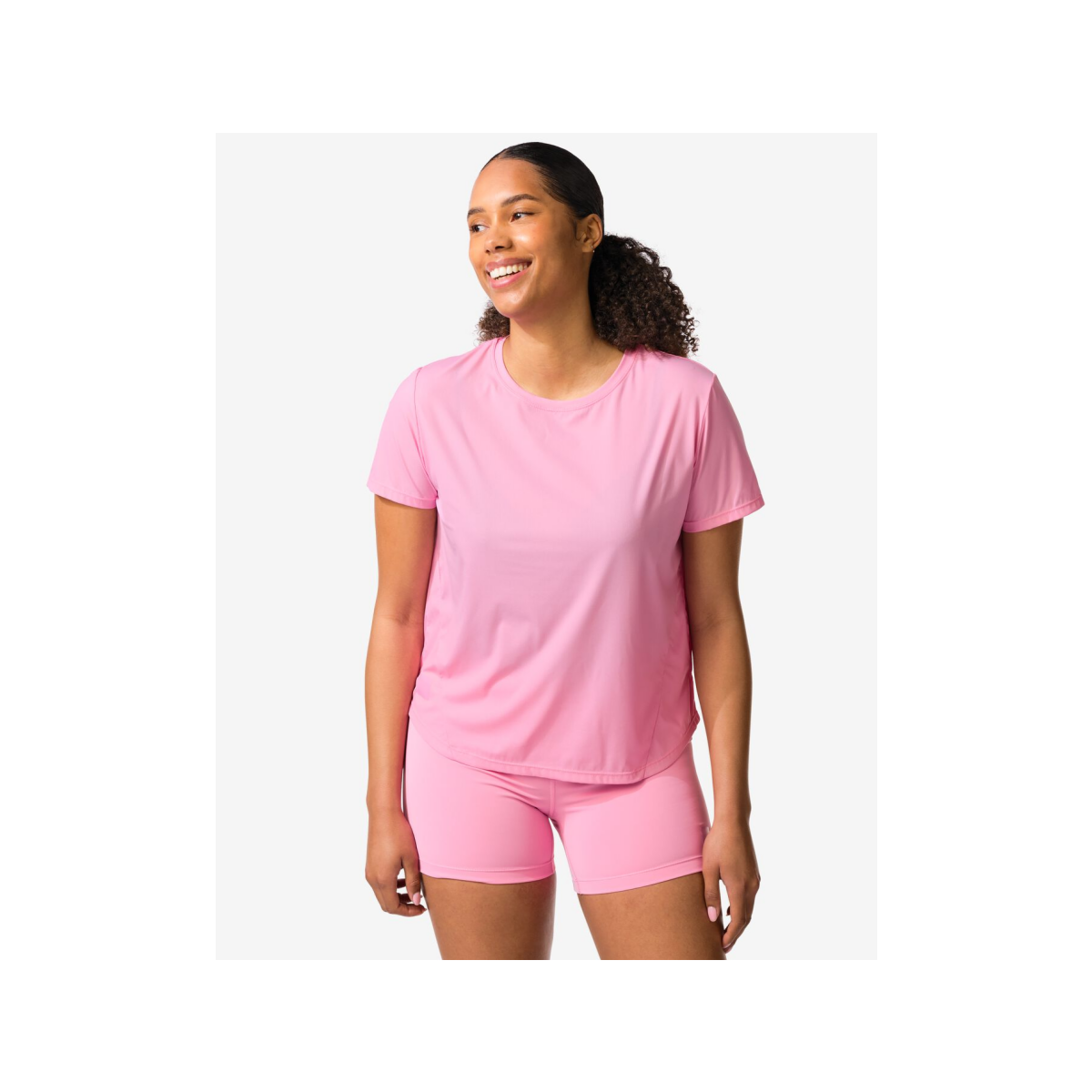 HEMA HEMA Damessportshirt Roze (roze)