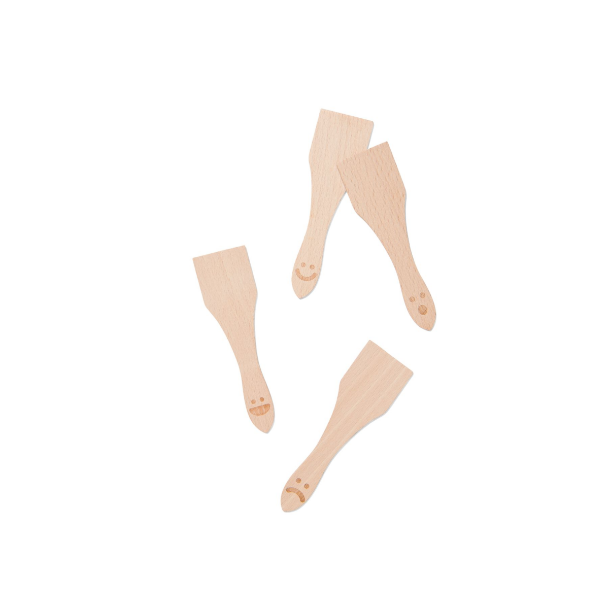 HEMA HEMA Gourmet Spatels Hout - 4 Stuks