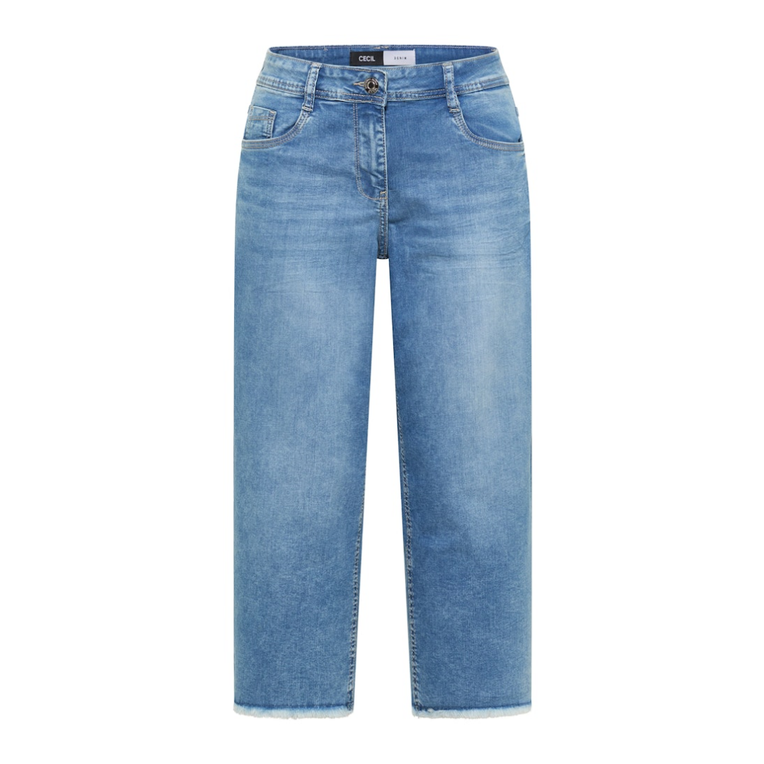 Cecil - Damen Langshorts - Blau - Größe: 32-22 - bei Tara-M