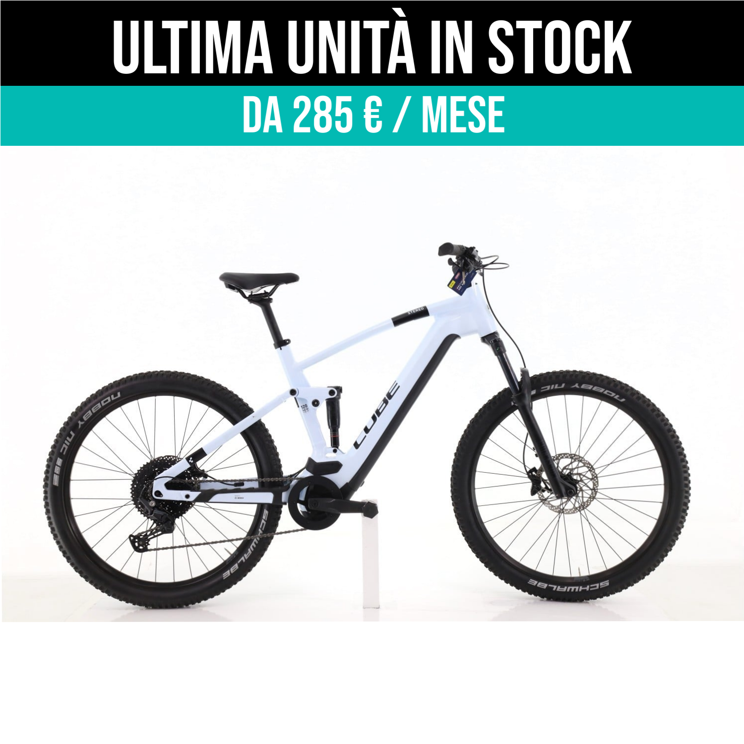 Cube Stereo Hybrid Pro taglia XL Semi-nuova