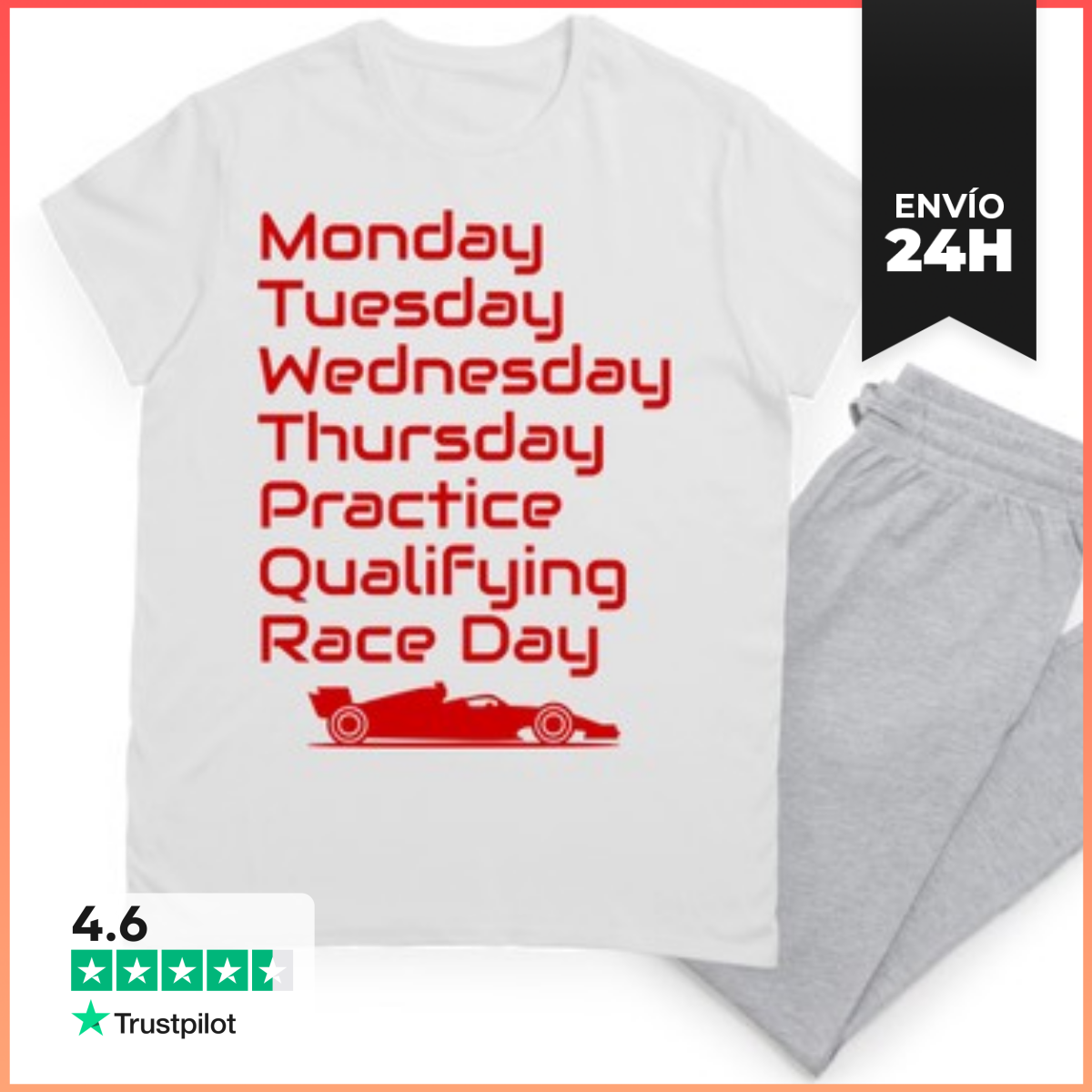 Pijama F1 WEEK PRACTICE QUALIFYING RACE DAY LaTostadora