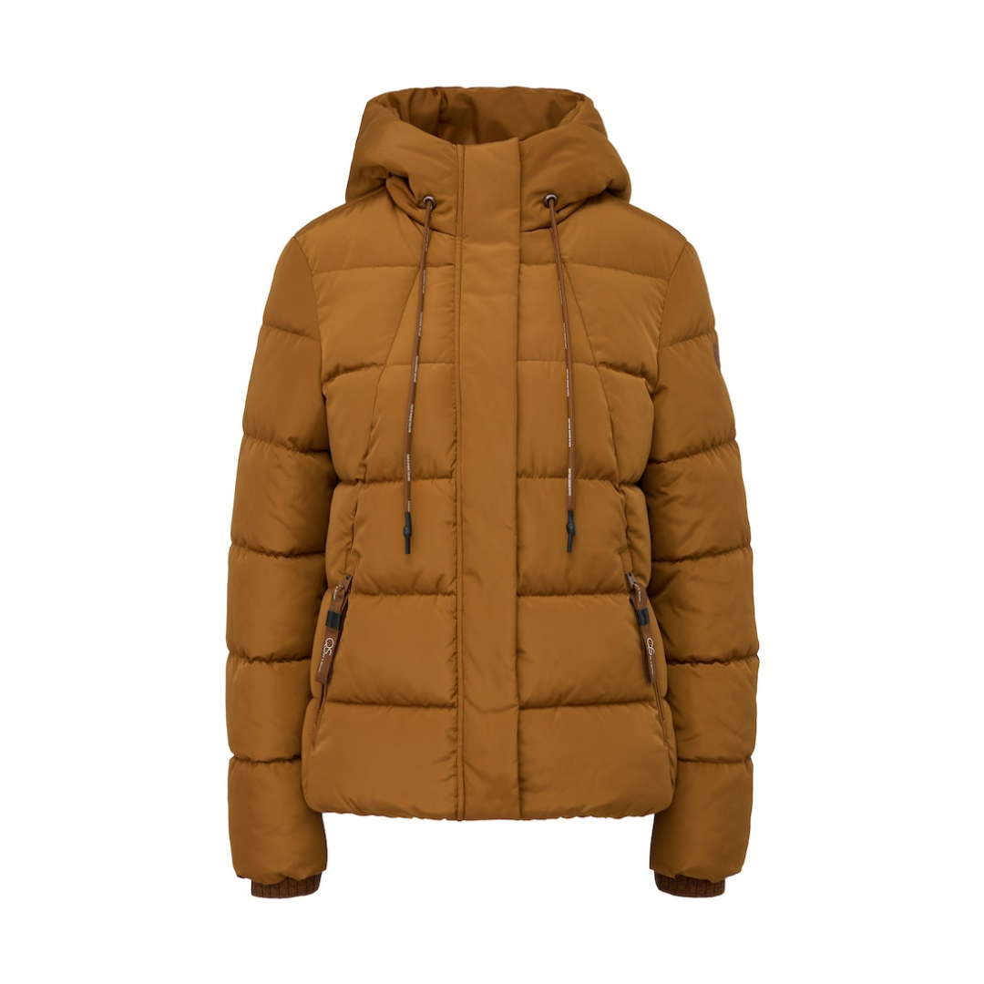 QS - Damen Kurzjacke - Braun - Größe: S - bei Tara-M