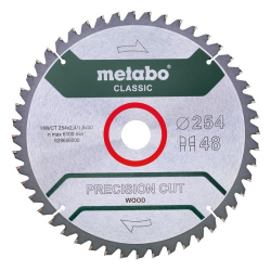 Metabo Cirkelzaagblad | HW/CT 254 x 2,4 x 30 48 WZ | 628061