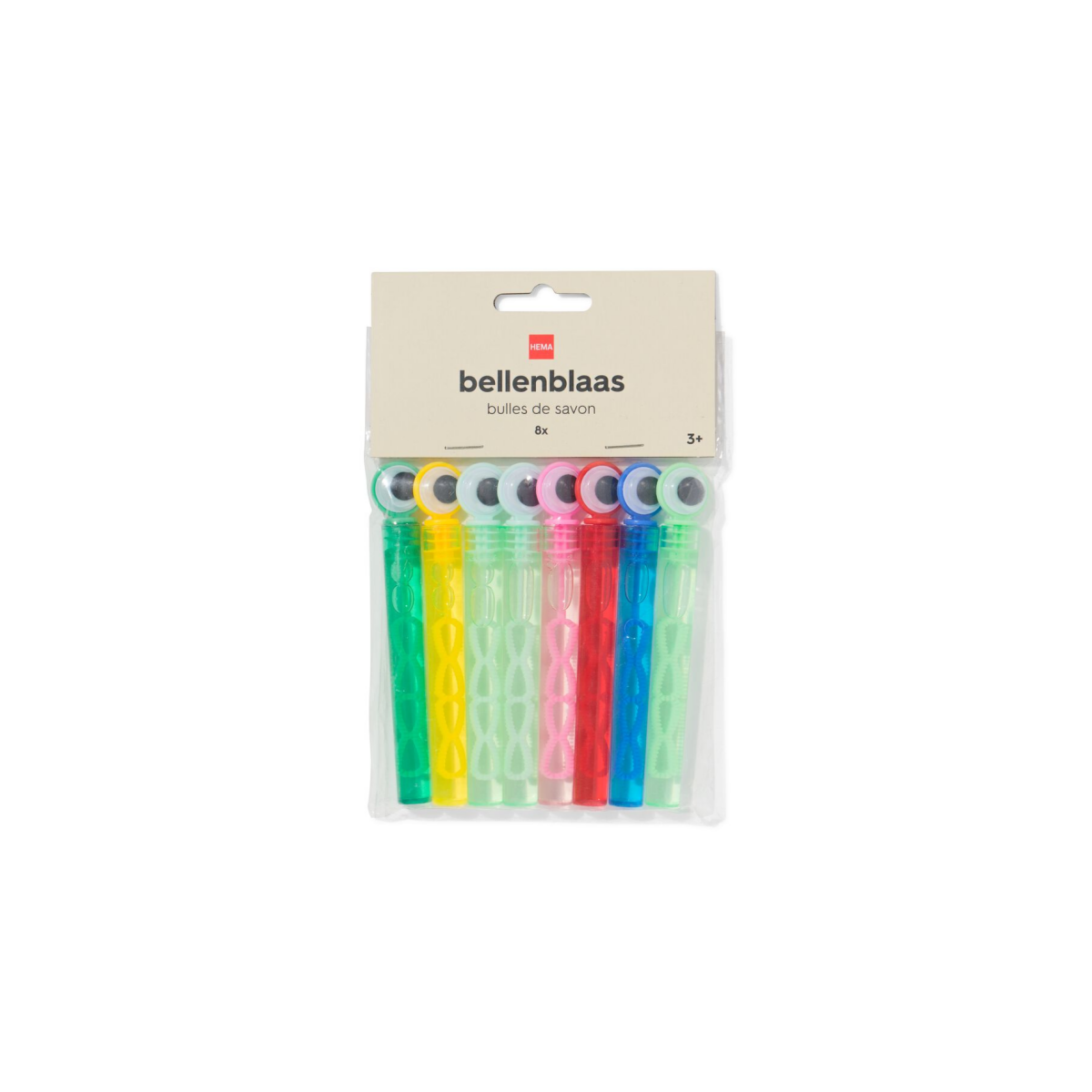 HEMA Uitdeel bellenblaas monster 288ml - 8 stuks