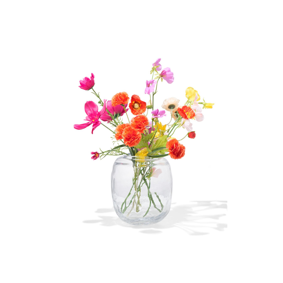 HEMA HEMA Vaas ⌀8.2x21.8 Glas Transparant (transparant)