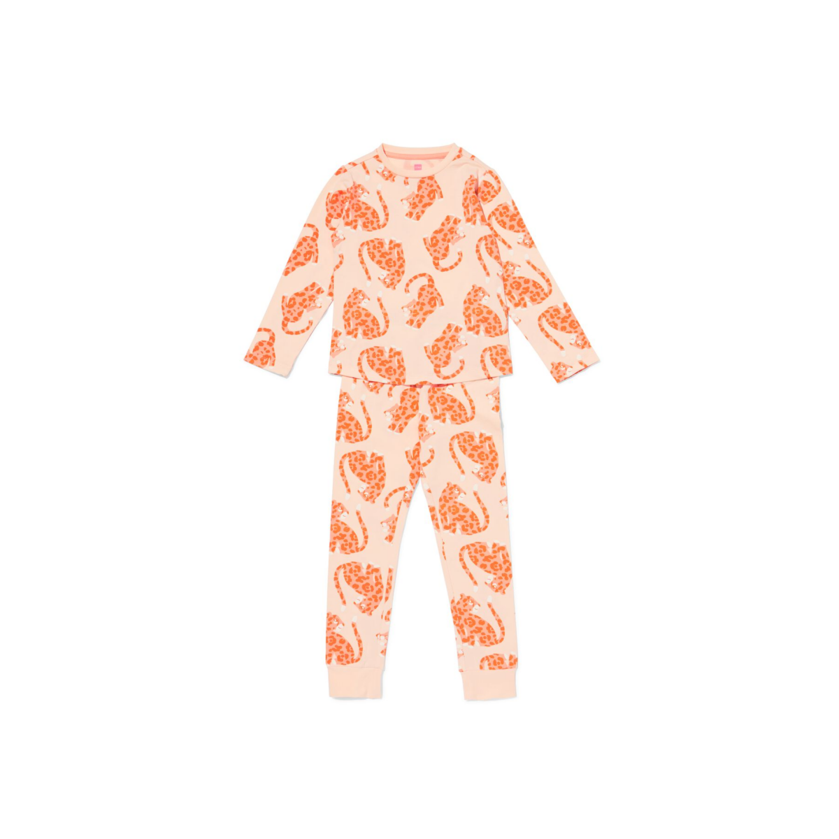 HEMA HEMA Kinderpyjama Cheeta Roze (roze)
