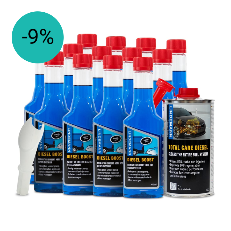 Lindemann Diesel Jaarpakket o.b.v. 15.000 km | Auto Additieven | Diesel Additief | Dutch Performance Products