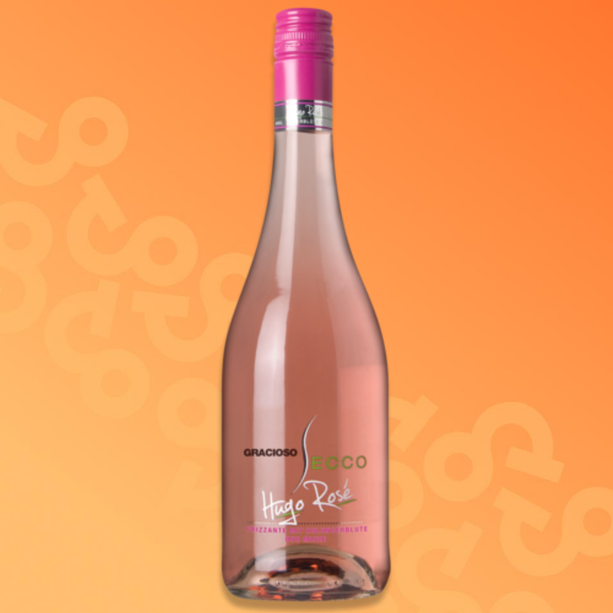 Bottiglia Gracioso Secco Hugo Rosé 75 cl