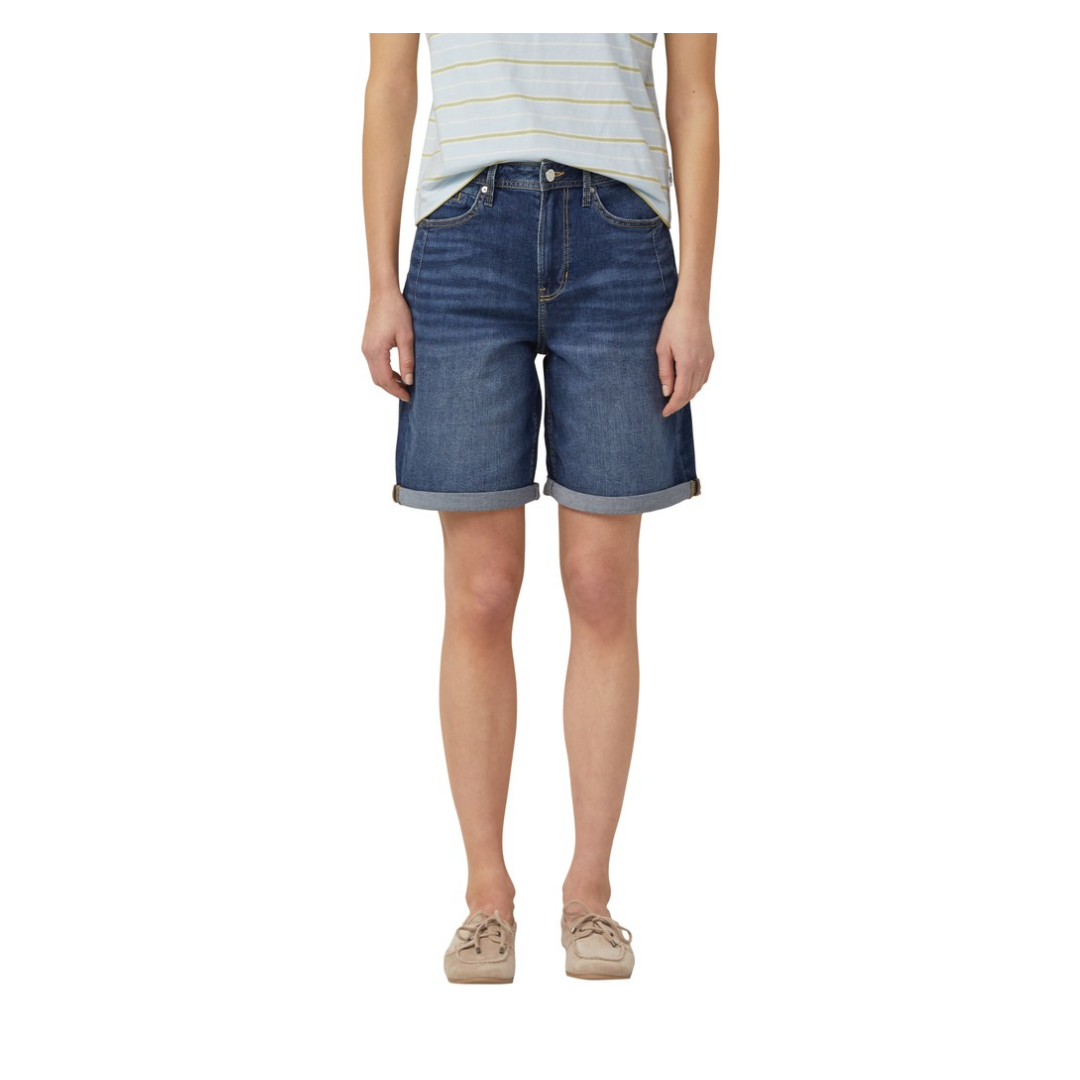 s.Oliver - Damen Kurzshorts - Blau - Größe: 42 - bei Tara-M