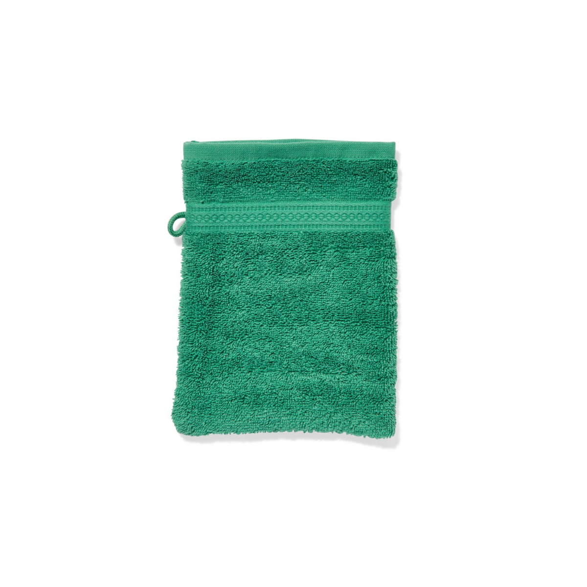 HEMA HEMA Washand 16x21cm Zware Kwaliteit Middengroen (middengroen)