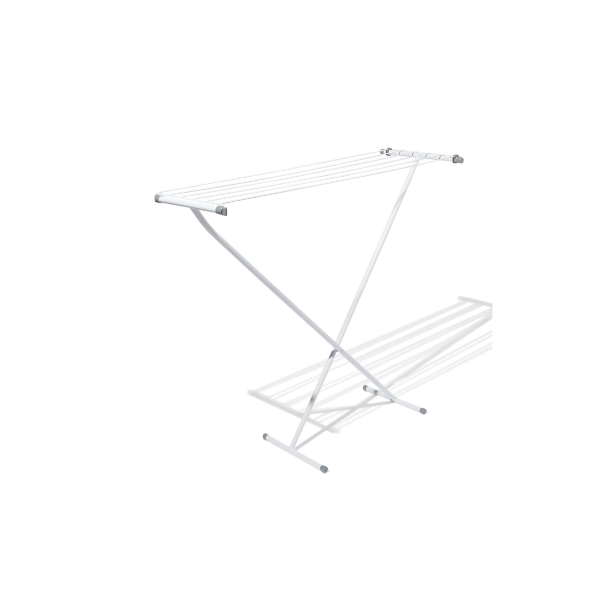 HEMA HEMA Droogrek 111x32cm Smal Metaal Wit