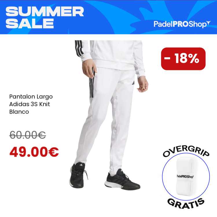 Adidas Pantaloni lunghi Adidas Maglia 3S Bianco