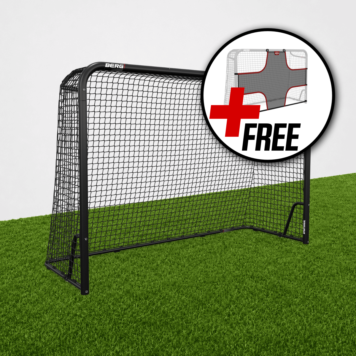 BERG Sportsgoal M (240 x 160cm) - Fodboldmål/Hockey-mål