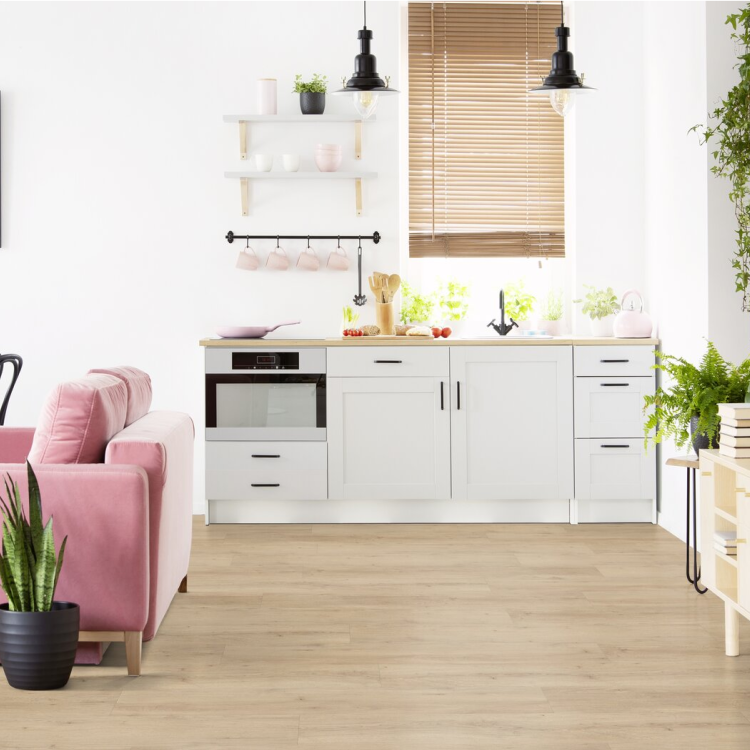 Lame de sol PVC effet bois auto-adhésive sunny light Gerflor - 91.4 cm x 15.2 cm x 0.2 cm