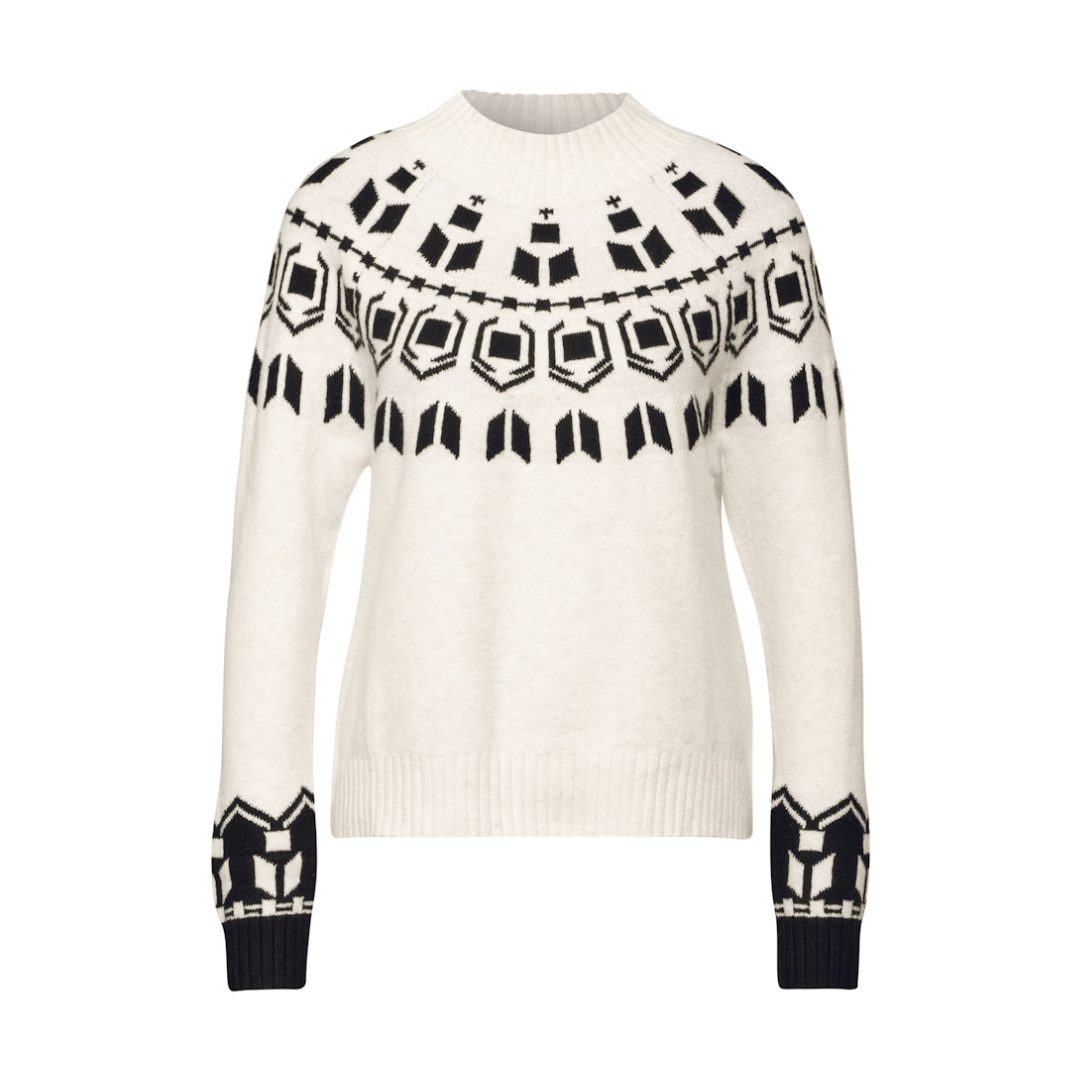 Street One - Damen Pullover - Weiß - Größe: 38 - bei Tara-M