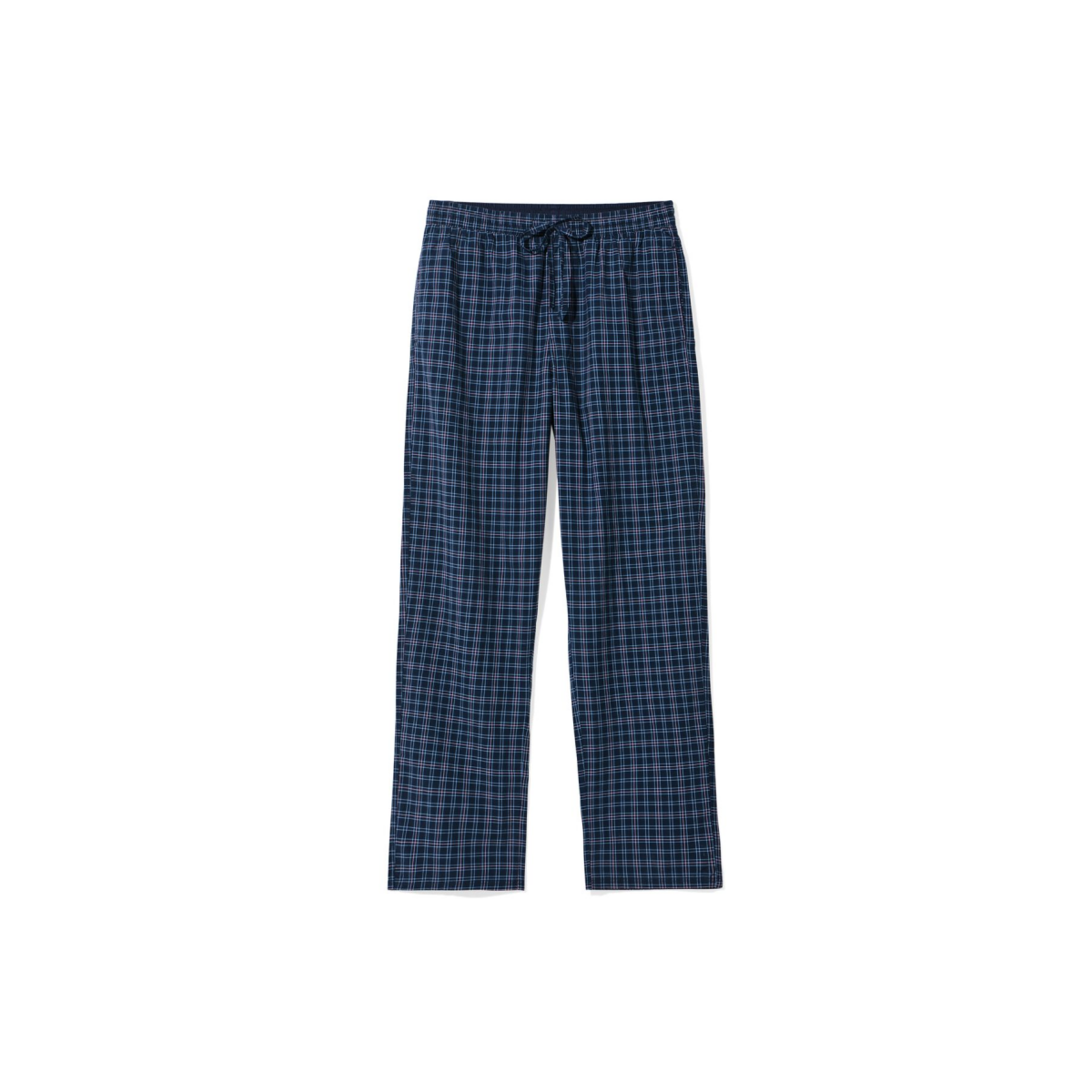 HEMA HEMA Heren Pyjamabroek Regular Fit Ruit Donkerblauw (donkerblauw)