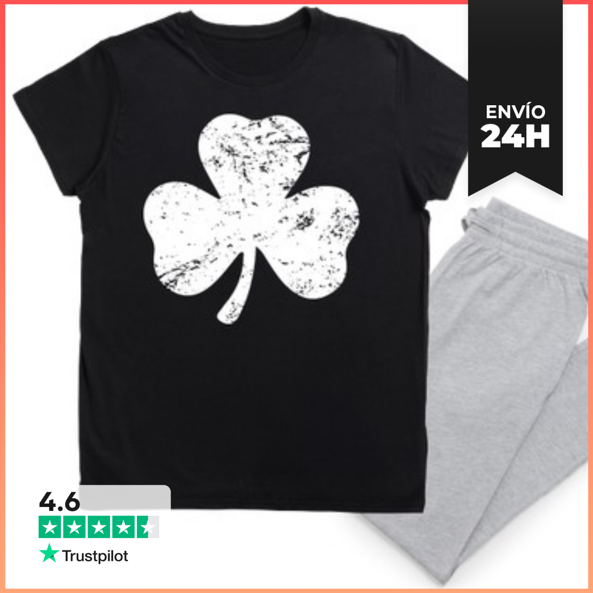 Pijama TRÉBOL DÍA DE SAN PATRICIO LaTostadora