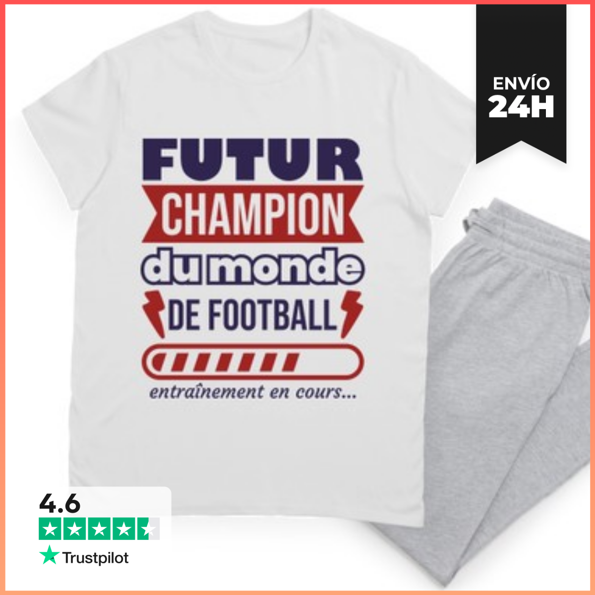 Pijama futuro campeón mundial de fútbol laTostadora