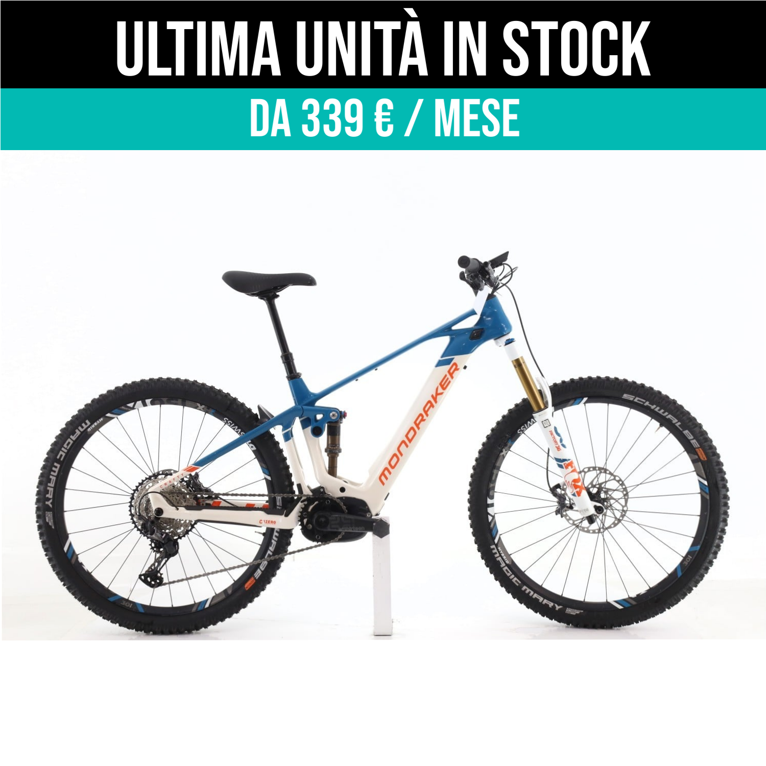 Mondraker Crafty RR XT taglia M Semi-nuova