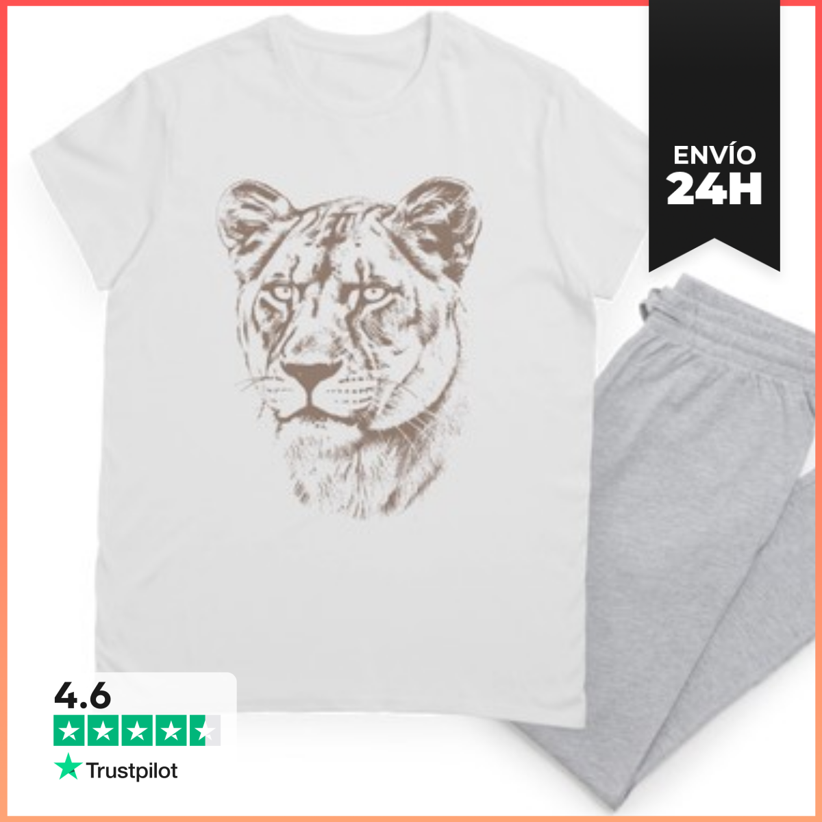 Pijama Leona Ilustracion LaTostadora