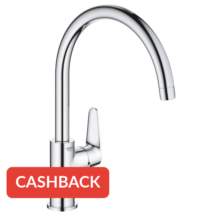 Grohe Start Curve keukenmengkraan chroom