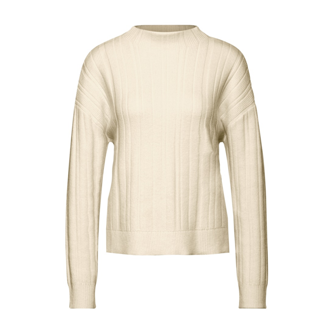 Street One - Damen Pullover - Braun - Größe: 40 - bei Tara-M