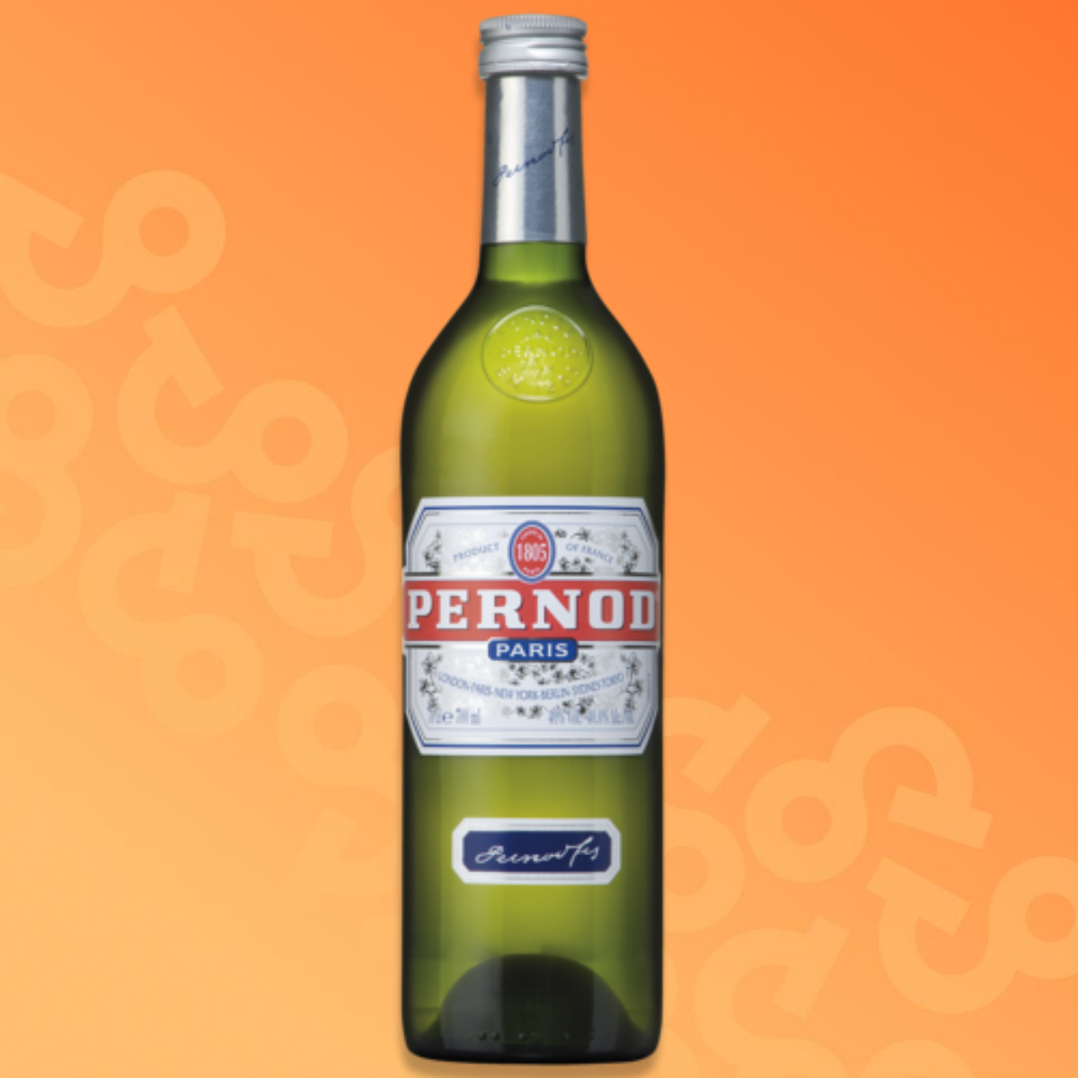 Bottiglia di Pernod da 70 cl