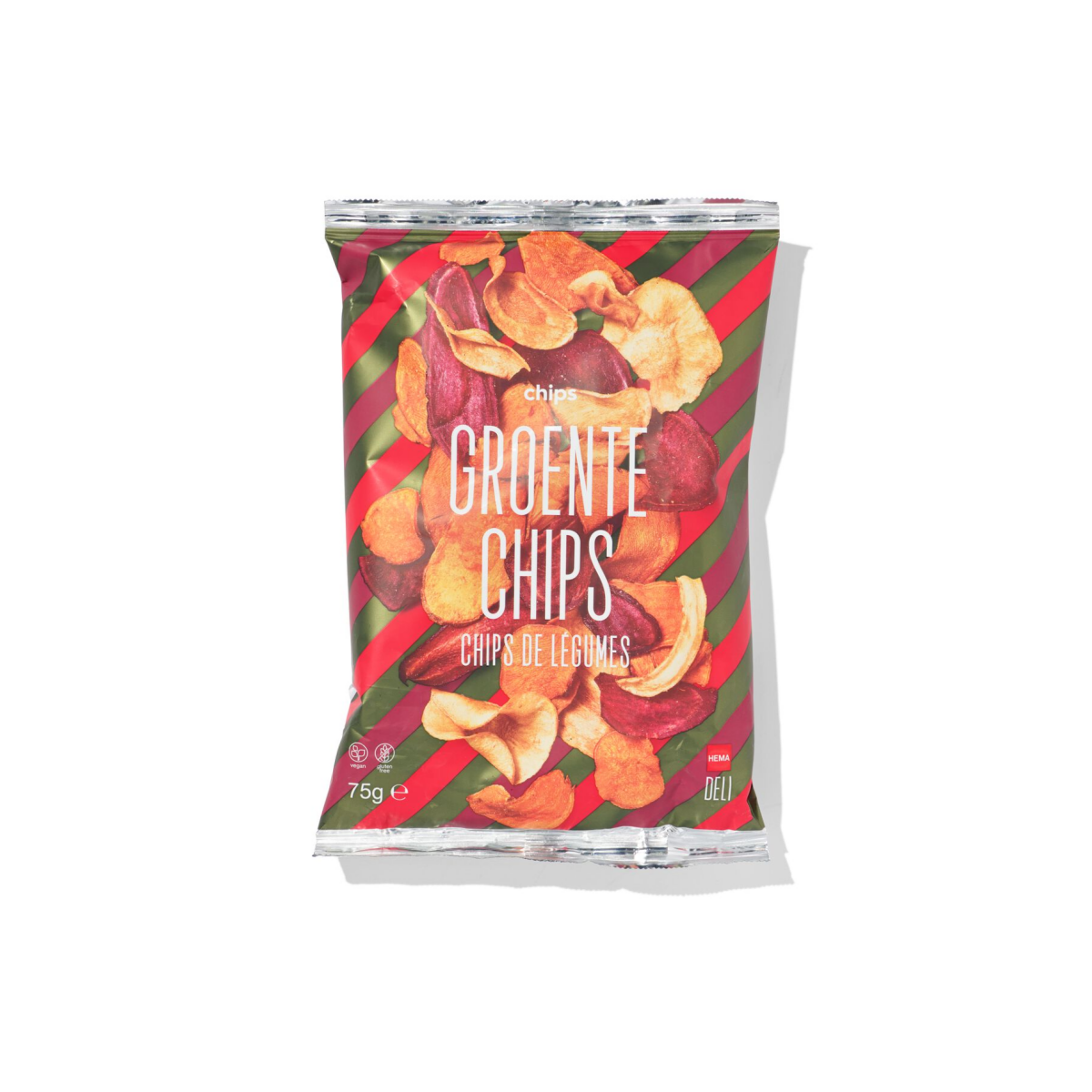 HEMA Bio groentechips 75g