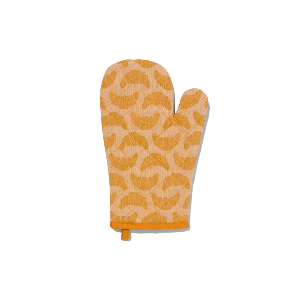 HEMA Ovenwant - katoen - okergeel croissant (okergeel)