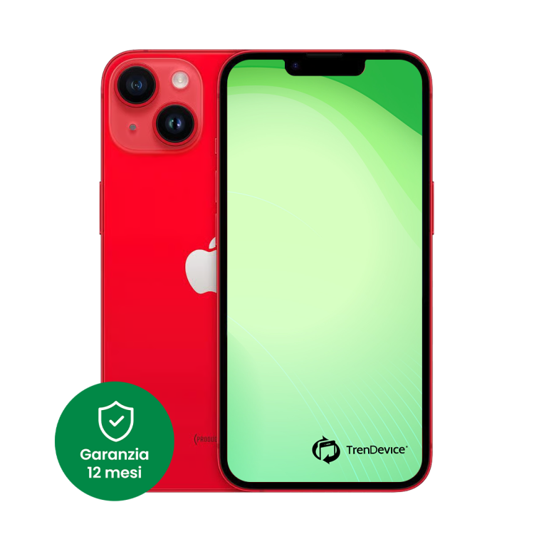 iPhone 14 Plus 128 GB RED Sim Card (include slot sim) B Ricondizionato