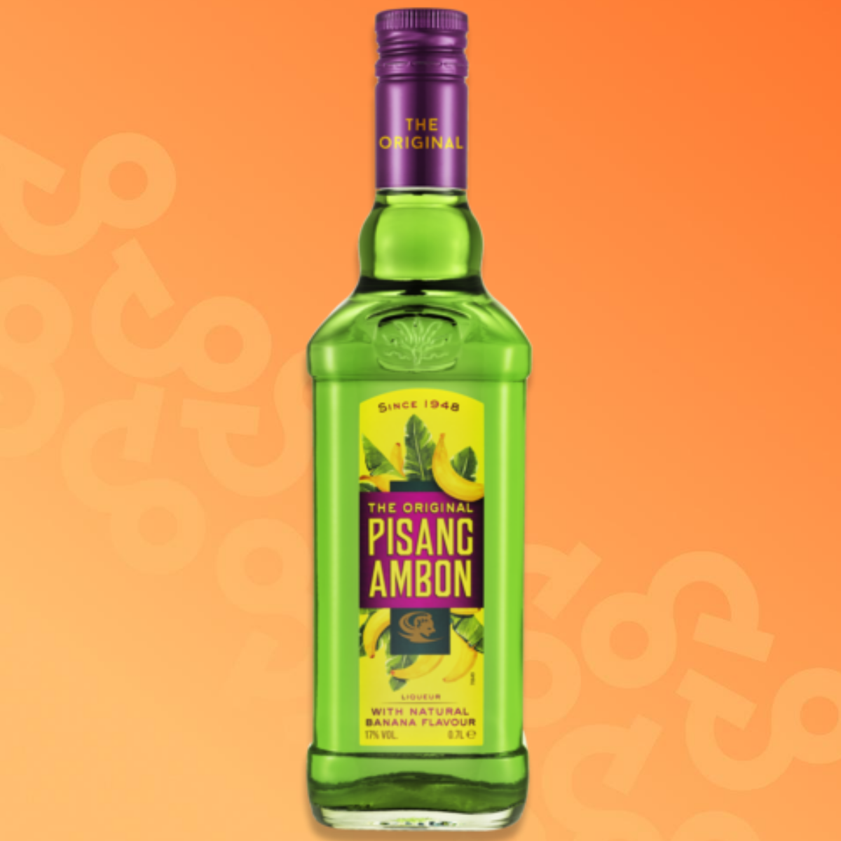 Bottiglia di Pisang Ambon da 70 cl