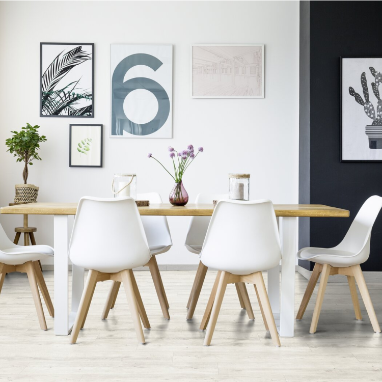 Lame de sol PVC effet bois clipsable pecan light Gerflor - 123.9 cm x 21.2 cm x 0.42 cm