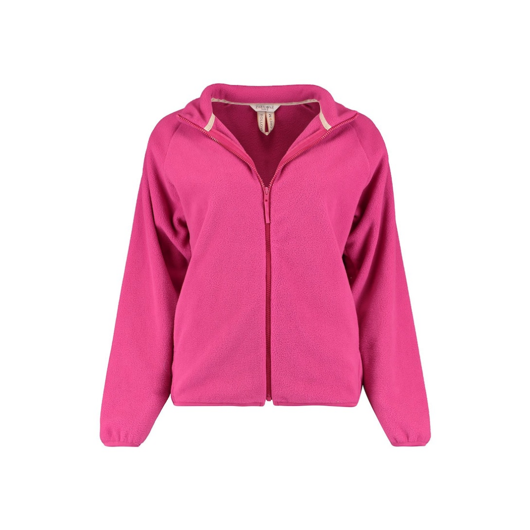 Zabaione - Damen Sweatshirt - dark pink - Größe: L - bei Tara-M