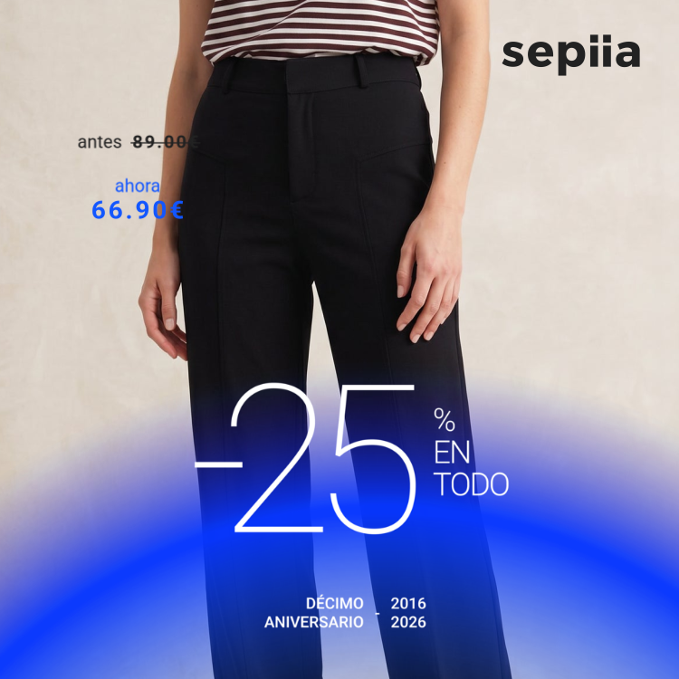 Pantalón 24/7 de mujer negro