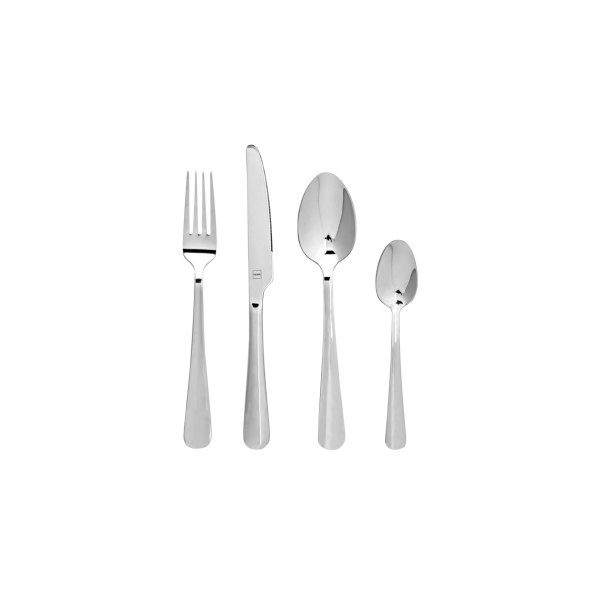 HEMA HEMA 16-delig Bestekset Sydney (zilver)