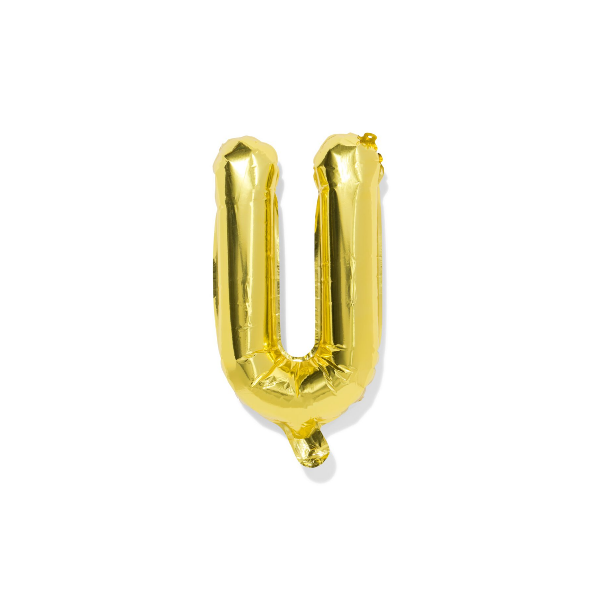 HEMA Folieballon letter U 30cm goud (goud)